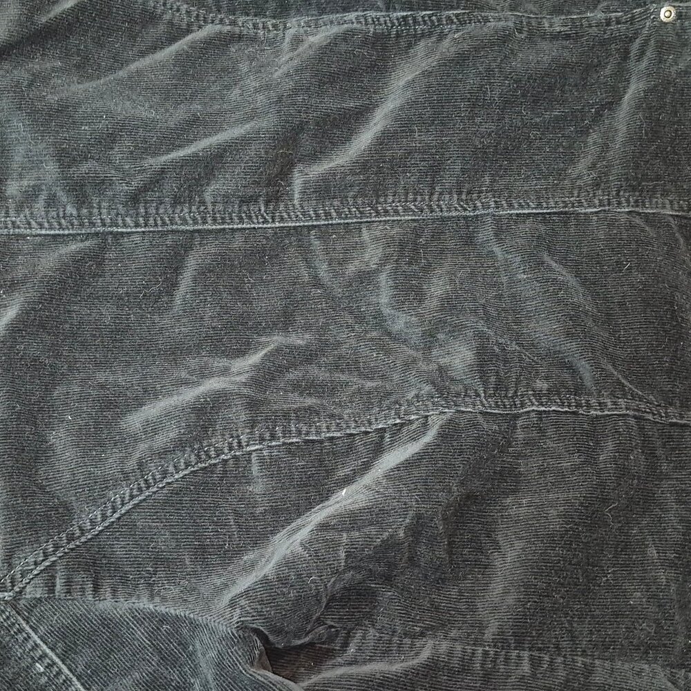Gloria Vanderbilt Black Cordouroy Women's Blazer size XL Retro Regular Elegant* - Picture 11 of 12